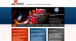 Desktop Screenshot of in-welding.de