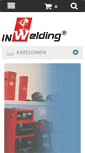 Mobile Screenshot of in-welding.com